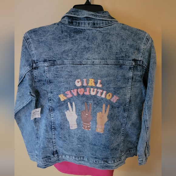 Nwt!! Barbie denim jacket - Picture 2 of 2